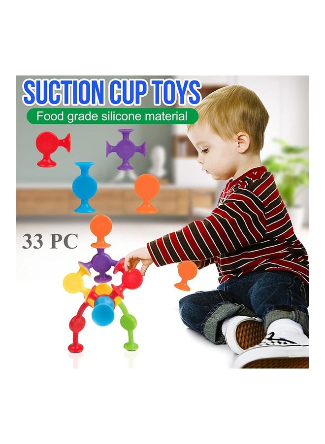 33-Piece Silicone Stress Sensory Toy Set