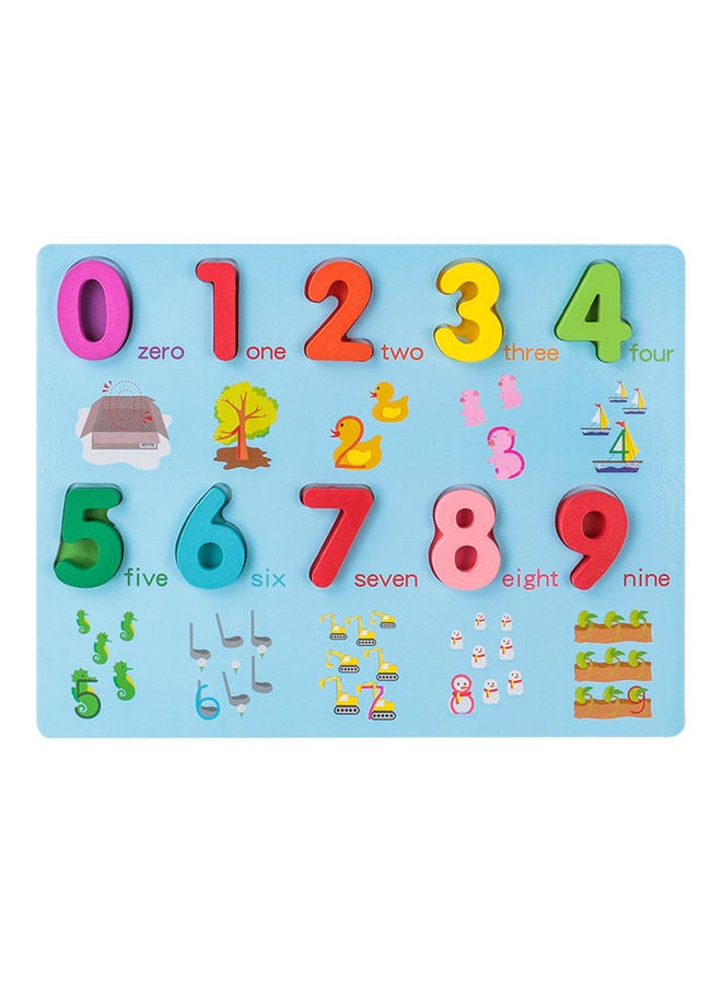 Numbers Themed Board Puzzle Set