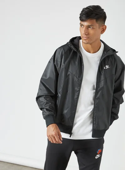 Nike NSW Windrunner Hooded Jacket Black