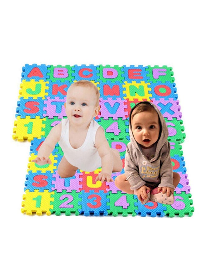 36-Piece Alphabet Numbers Puzzles Toy - Image 4