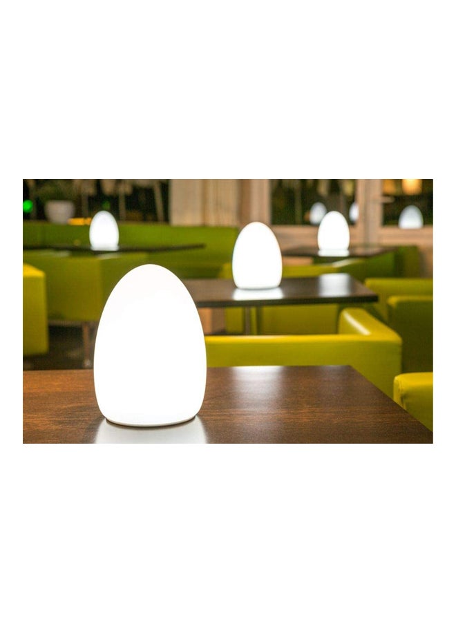 بيوينتي مصباح LED منضدي على شكل كرة بيض أزرق 8 x 19سم - Image 2