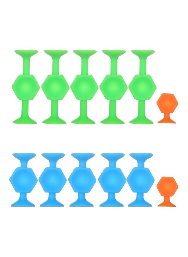 XiuWoo 12-Piece Silicone Stress Sensory Toy Set - Image 1