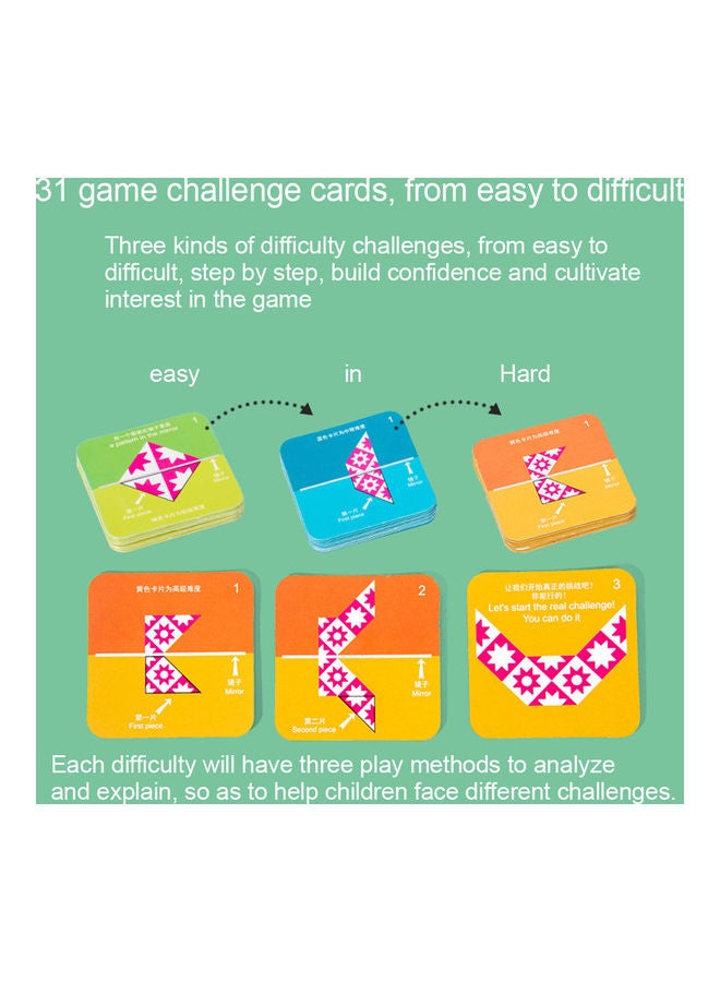 Mirror Imaging Sensory Learning Wooden Puzzles Set - Image 5