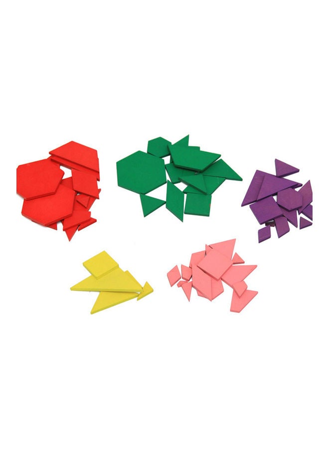 طقم أحجية قطع التركيب تانغرام - Image 3