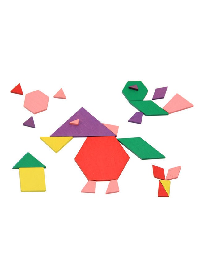 طقم أحجية قطع التركيب تانغرام - Image 4
