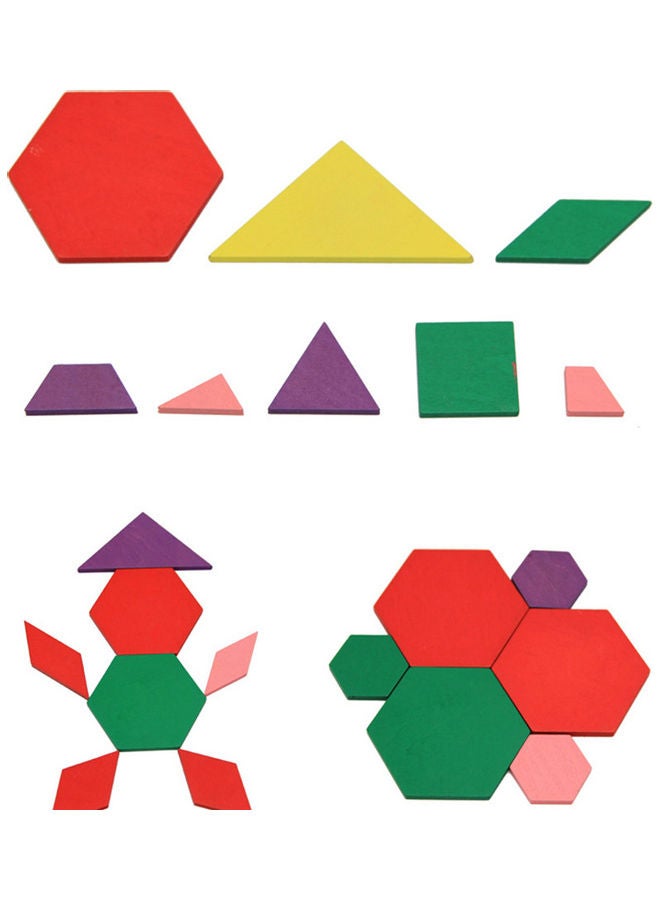 طقم أحجية قطع التركيب تانغرام - Image 1