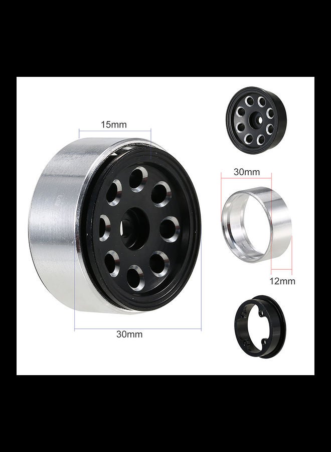 AUSTAR 4-Piece Aluminum Alloy Wheel Rims  - Image 3