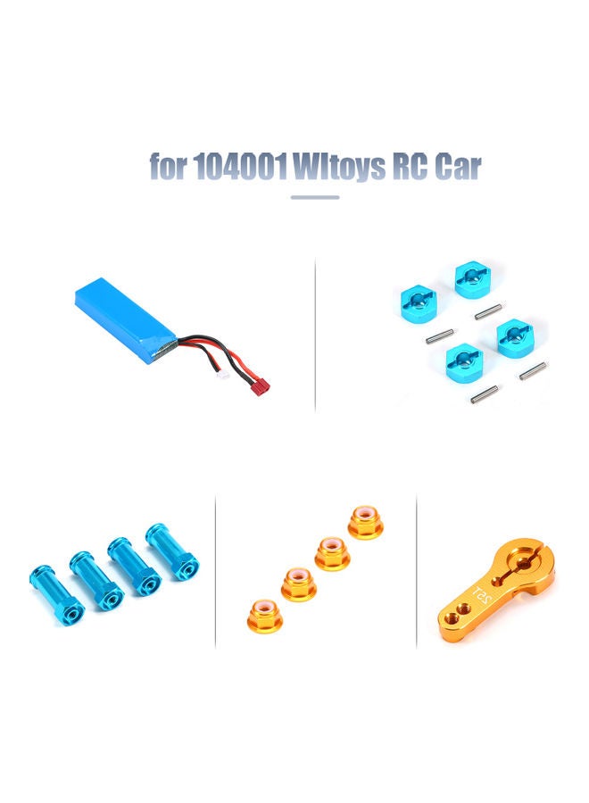4-Piece  Wheel Hex Hub Extension Adapter Lengthen Aluminum Alloy  RC Car Parts  - Image 2