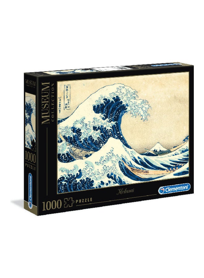 Clementoni 1000-Pieces Hokusai The Wave Museum Collection Puzzle - Image 1
