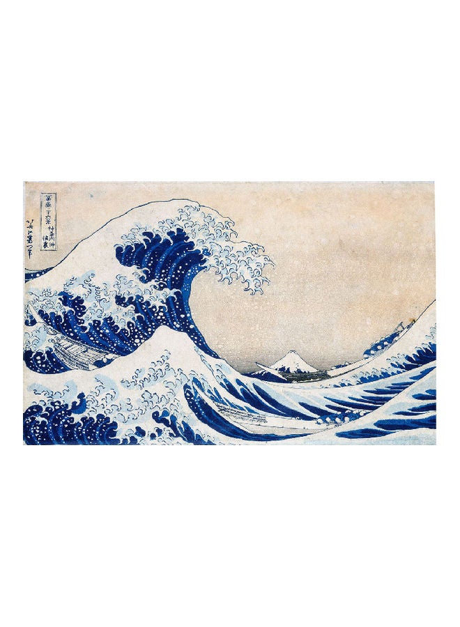 Clementoni 1000-Pieces Hokusai The Wave Museum Collection Puzzle - Image 2