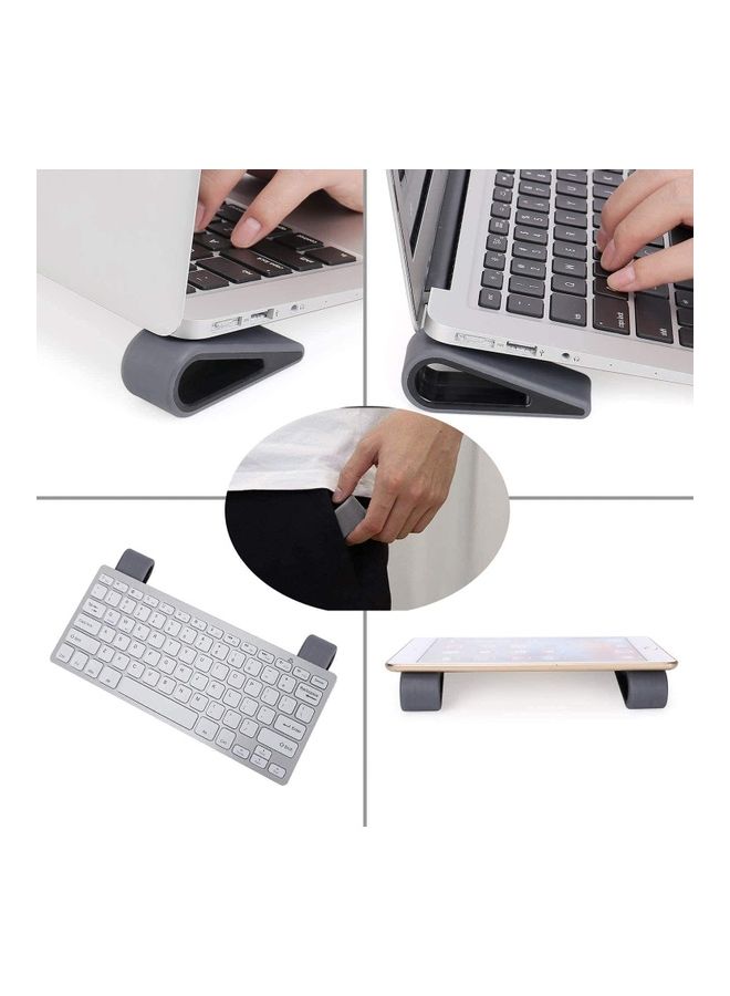 4-Pack Universal Laptop/Computer Keyboard Stands Black  - Image 2
