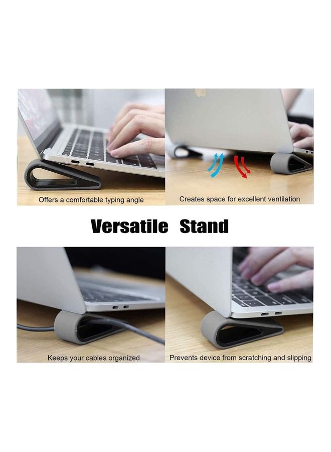 4-Pack Universal Laptop/Computer Keyboard Stands Black  - Image 4