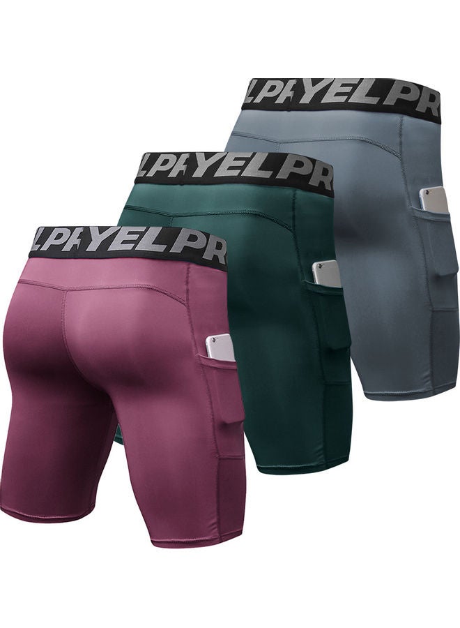 Generic 3-Piece Compression Shorts L  - Image 2