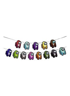 Party Time Among Us Happy Birthday Banner 
