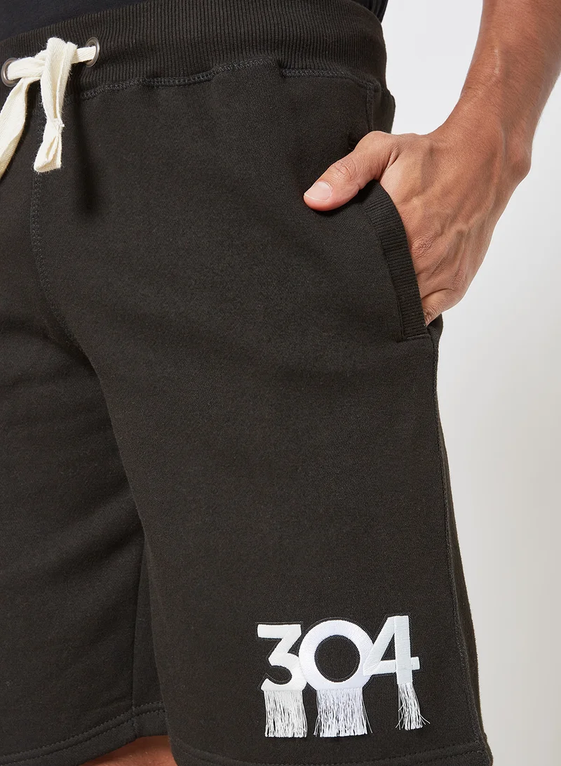 304 Tidal Elasticated Shorts Black