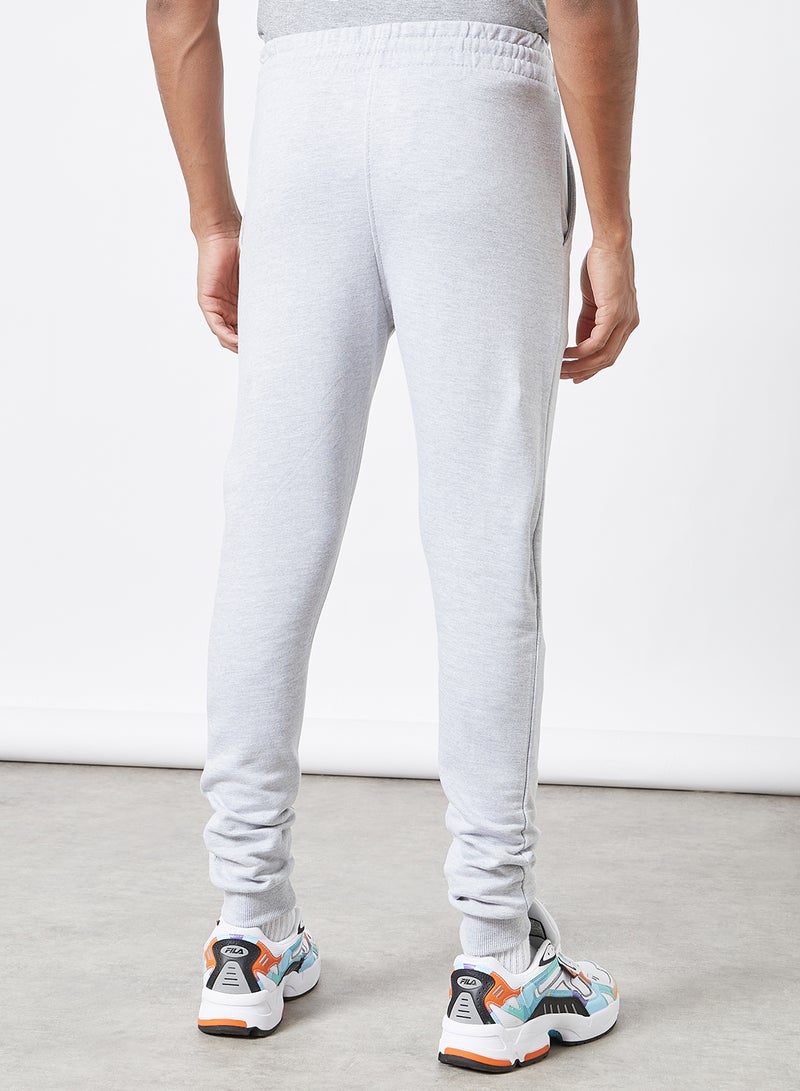 304 - Mini Barcode Print Joggers Grey - Image 1