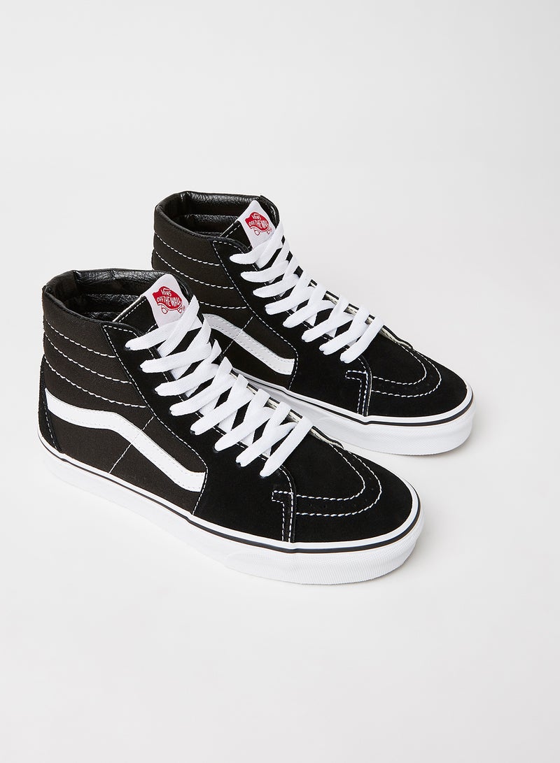 فانز سنيكرز SK8 هاي، مناسبة للجنسين أسود / أسود / أبيض  - Image 4