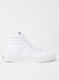 VANS Detail Stitching High Top Sneakers White  - Image 1