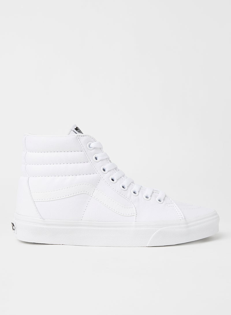 VANS Detail Stitching High Top Sneakers White  - Image 1