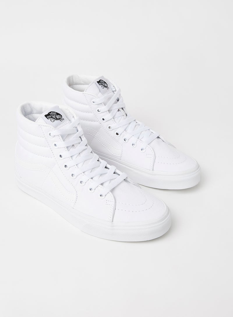 VANS Detail Stitching High Top Sneakers White  - Image 2