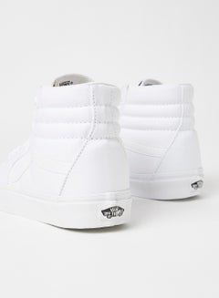 VANS Detail Stitching High Top Sneakers White  - Image 3