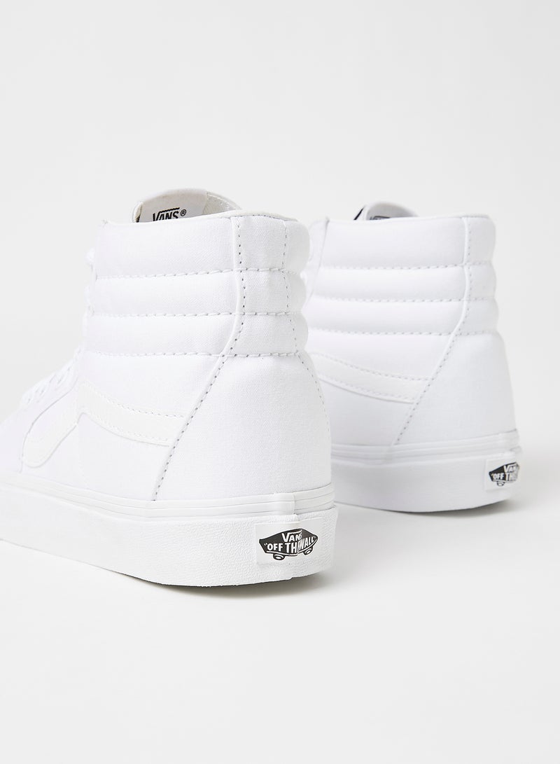 VANS Detail Stitching High Top Sneakers White  - Image 3