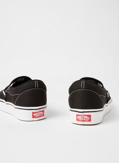 VANS Comfycush Slip Ons Black/True White  - Image 3