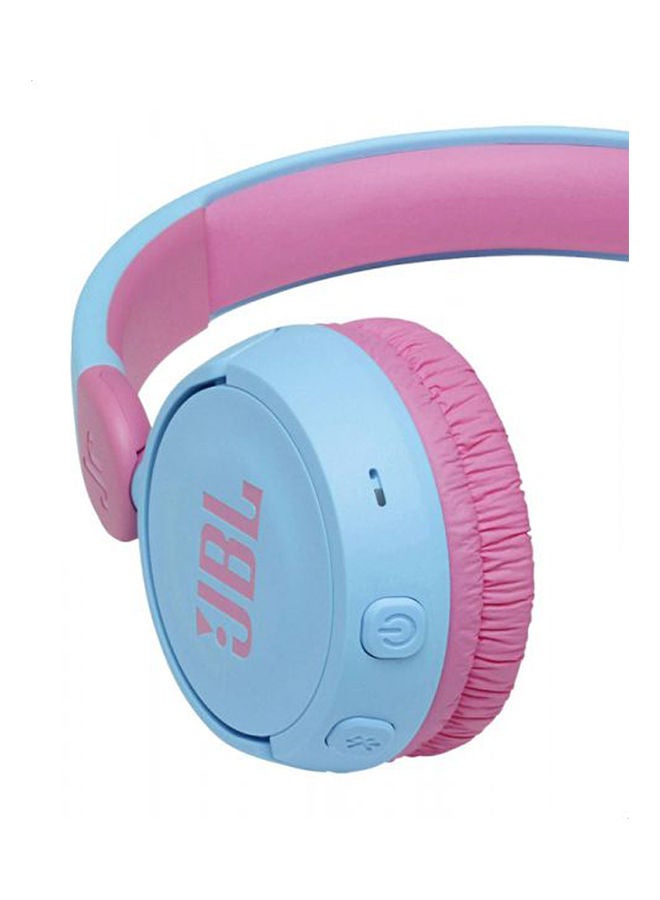 JBL - JR310BTBLU On-Ear Bluetooth Headphones For Kids Blue/Pink - Image 1