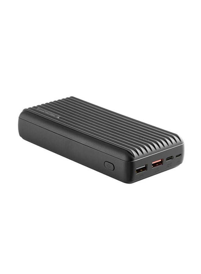 PROMATE - 30000.0 mAh 30000 mAh High Capacity Power Bank With Power Delivery And Quick Charge Black - Image 1