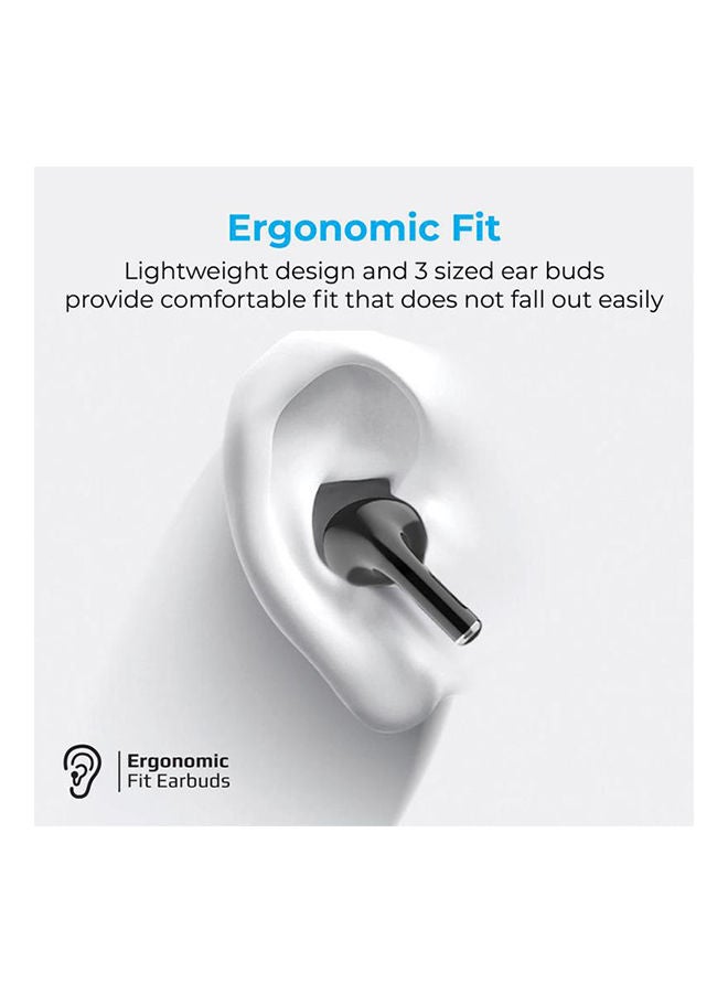 PROMATE High Definition Intelitouch Tws Earphone Black  - Image 3