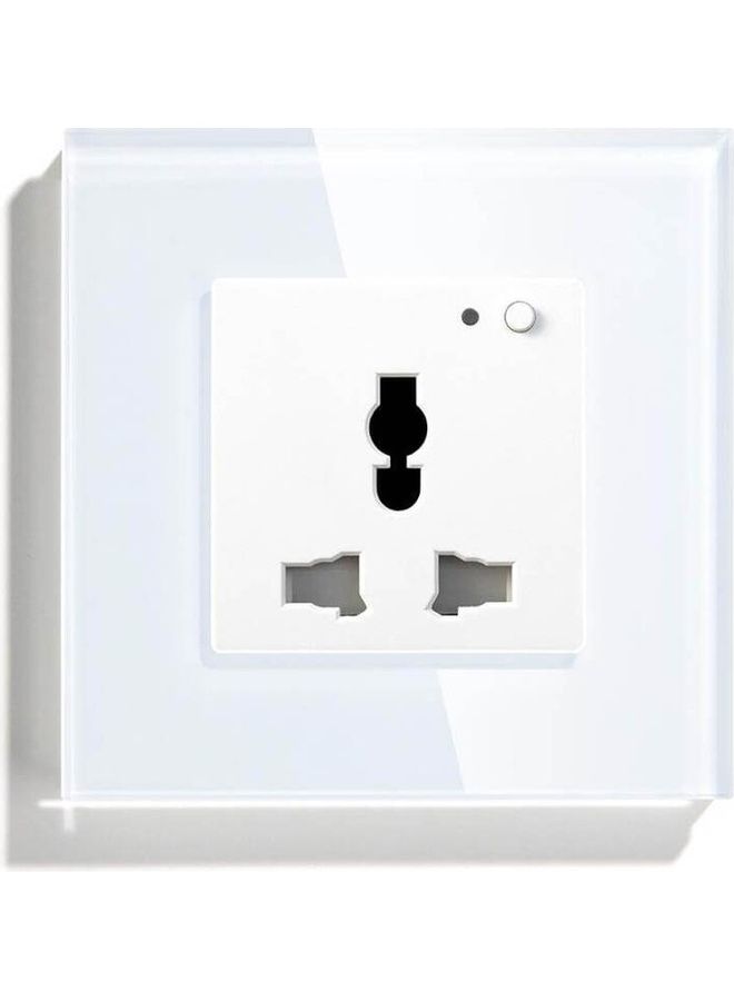 تكنيكال كنترول SOCKET Wifi Modular Touch Switch White white 0.4kg  - Image 1