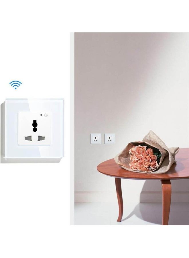 تكنيكال كنترول SOCKET Wifi Modular Touch Switch White white 0.4kg  - Image 4