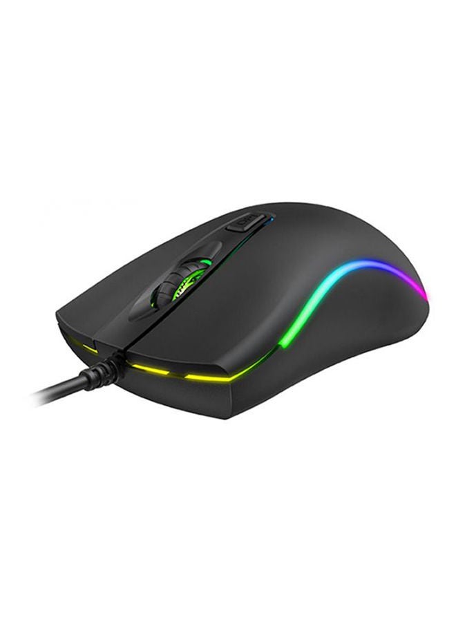 هافيت Ms72 Wired Usb Gaming Mouse 1200 Dpi With Rgb