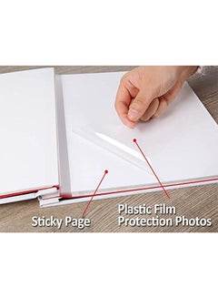 Generic 40-Page Self Adhesive Photo Album White  - Image 2