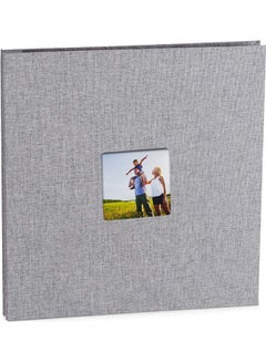 Generic 40-Page Self Adhesive Photo Album Grey 