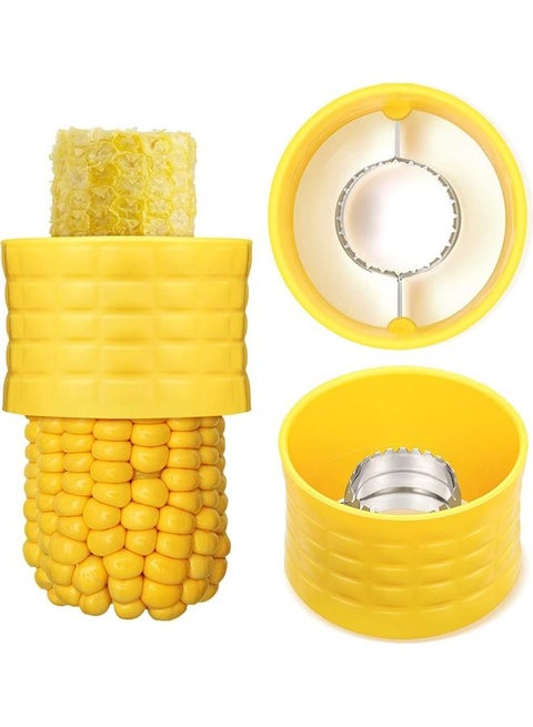Corn Stripper Peeler Yellow 7x7x5cm