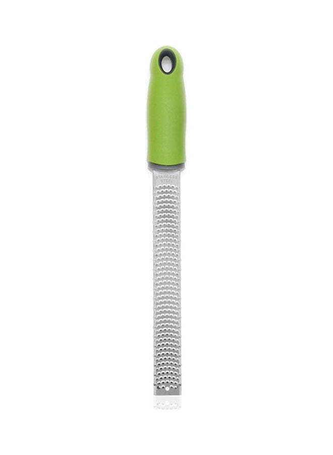 Stainless Steel Zester Green/Silver 32.5x3.5cm  - Image 1