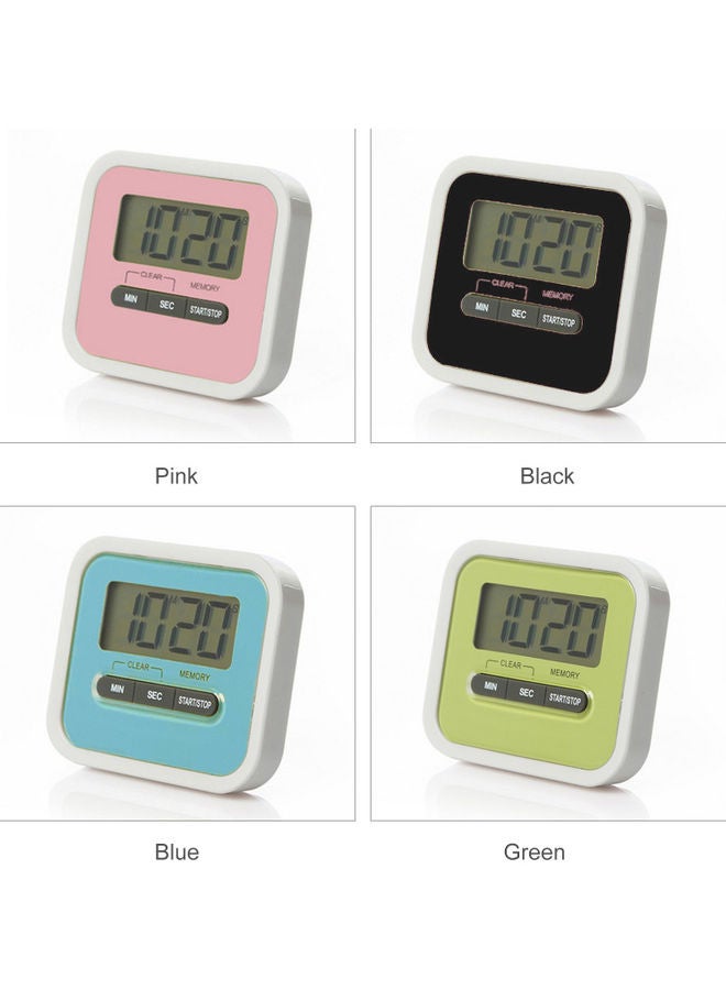 Magnet Kitchen Timer Blue/White 7.4x6.2x2cm  - Image 3