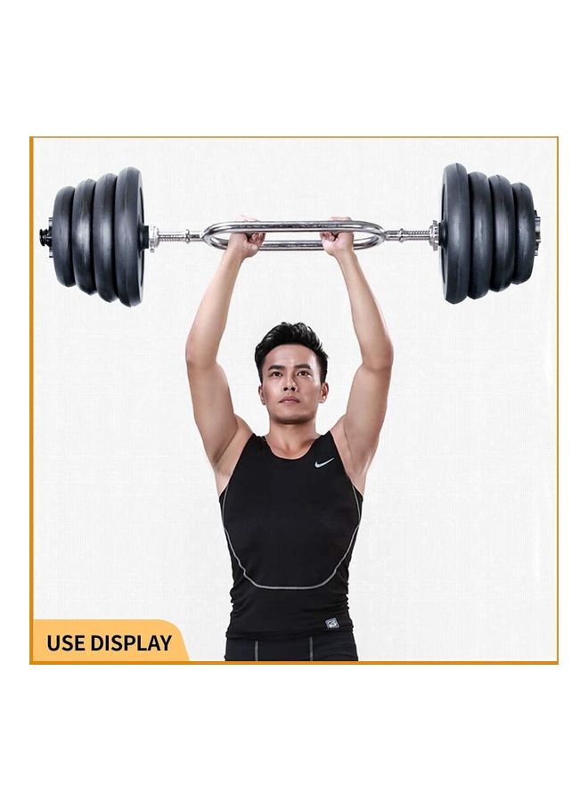 ماكس سترينث قضيب دمبل للألعاب الأولمبية بتصميم مموج للغاية - Image 4