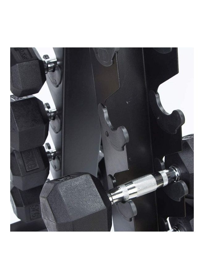 Max Strength Max Strength Dumbbell Holder Storage Rack 6 Pairs 101cm  - Image 5