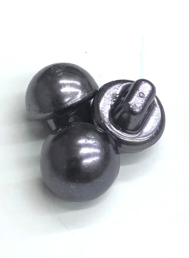 إن بي تي أزرار مُزينة باللؤلؤ وبوزن 200 جم رمادي - Image 3