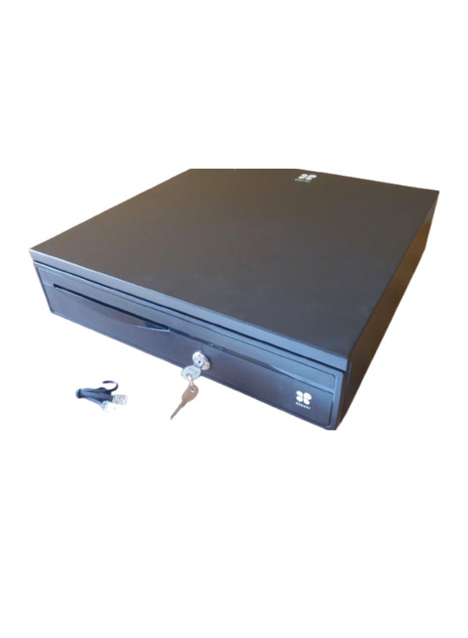 كلوفر درج نقود عالي الجودة أسود - Image 1