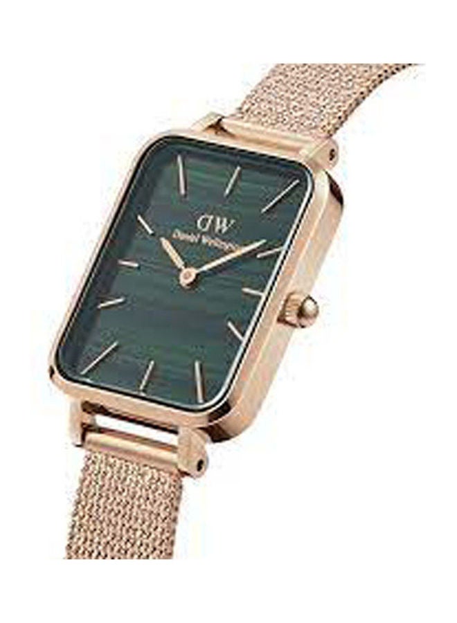 دي دبليو ساعة يد بعقارب وسوار مَصنوع من الإستانلس ستيل للنساء طراز DW00100437 للنساء - Image 1