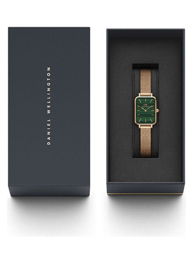 دي دبليو ساعة يد بعقارب وسوار مَصنوع من الإستانلس ستيل للنساء طراز DW00100437 للنساء - Image 3