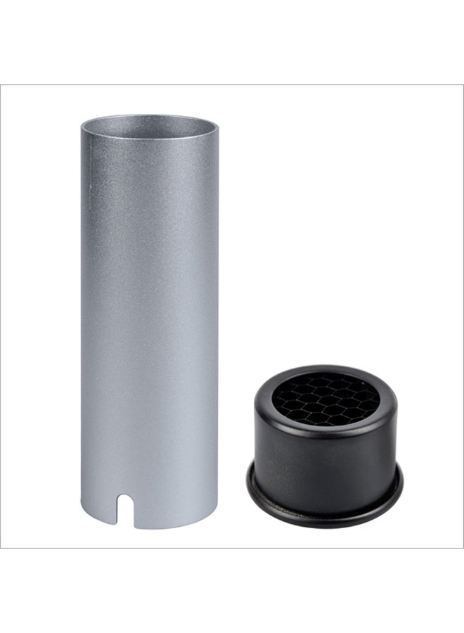 Godox Snoot With Honeycomb Grid For WITSTRO Speedlite Flash Black/Grey  - Image 3