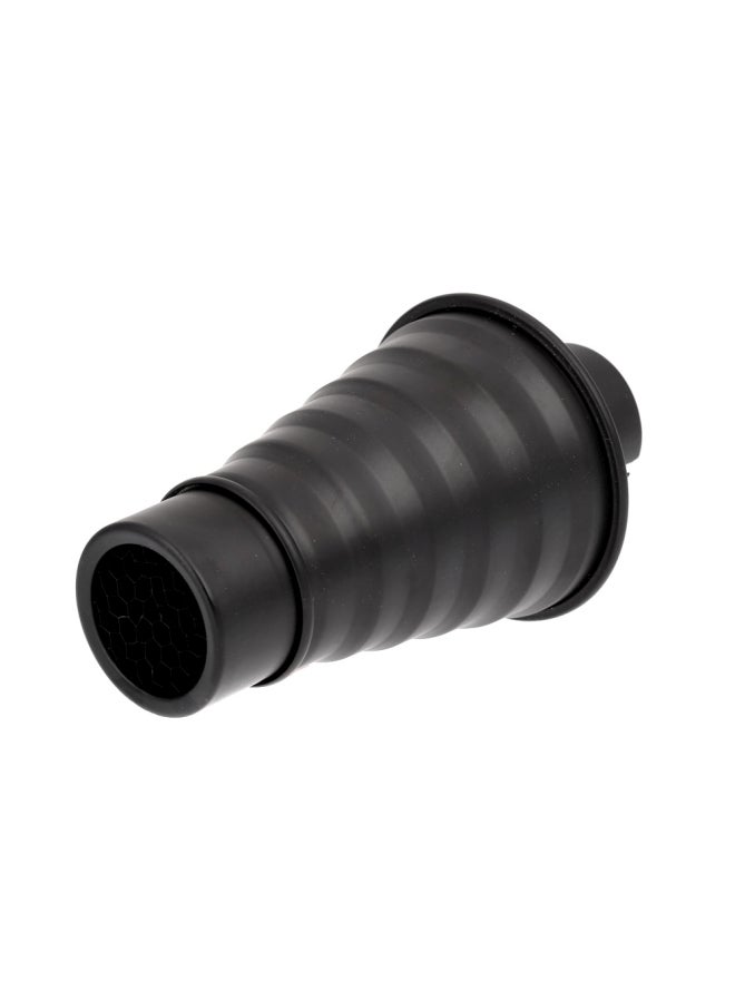 Godox Snoot With Honeycomb Grid For WITSTRO Speedlite Flash Black/Grey  - Image 4