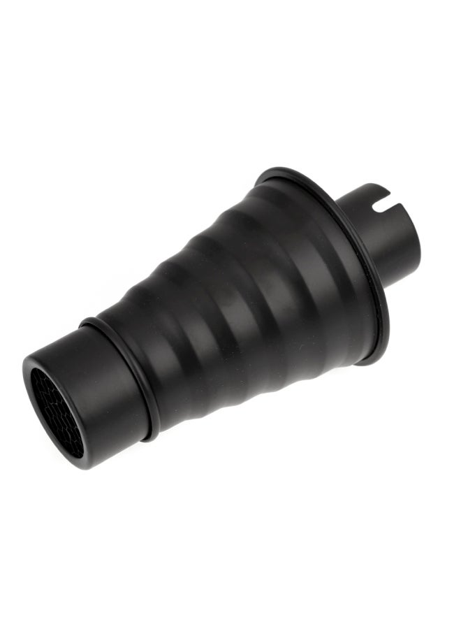 Godox Snoot With Honeycomb Grid For WITSTRO Speedlite Flash Black/Grey  - Image 2