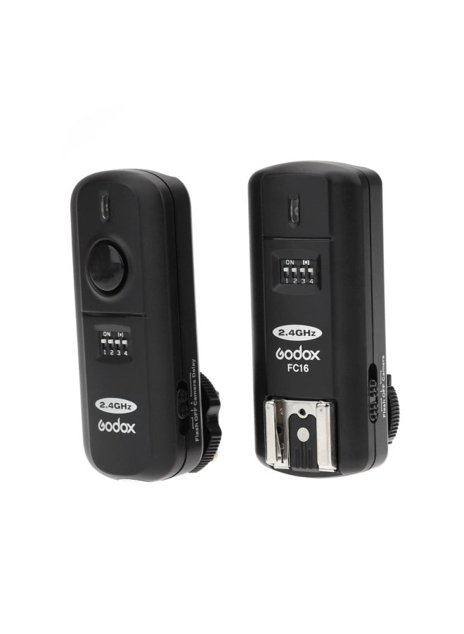 Godox Channels Wireless Remote Flash Studio Strobe Trigger Black  - Image 1