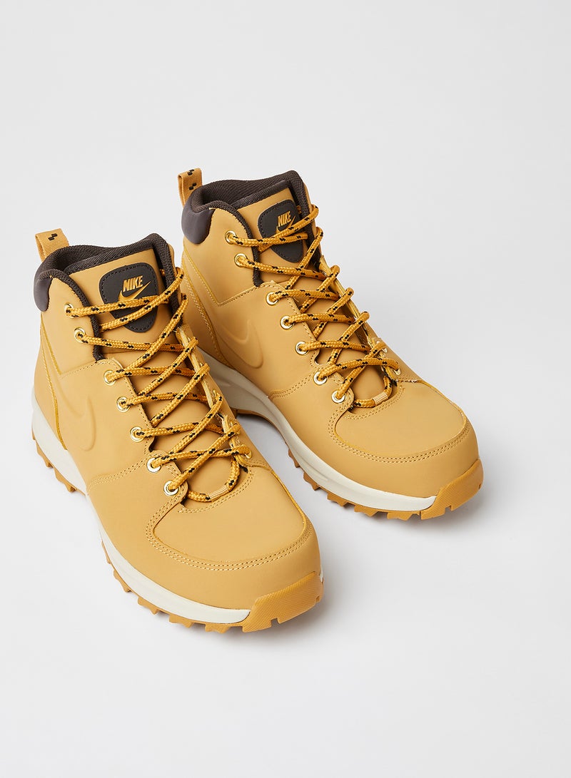 نايكي بوت مانوا من الجلد بيج - Image 2