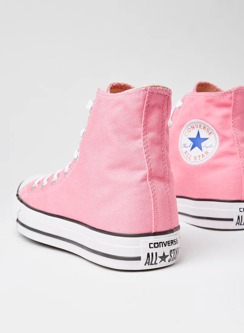 CONVERSE Chuck Taylor All Star Core Hi Lace-up Sneakers Pink